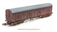 2F-023-015 Dapol Siphon H Wagon number W1429 in BR livery with weathered finish